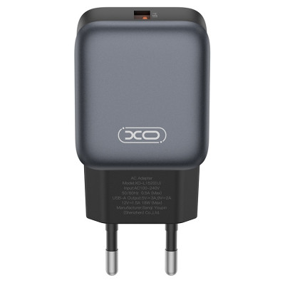 Зарядний пристрій XO USB QC3.0 18W black (L152_Black) Вінниця - фото 3