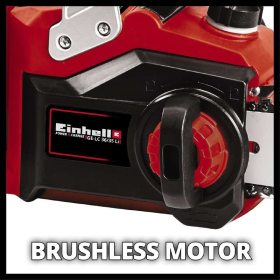 Потужна пила ланцюгова акумуляторна Einhell GP-LC 36/35 Li Twincharger Kit : з АКБ 18V 2x4,0Ah , шина 35 см (4501780, 4512112) Київ