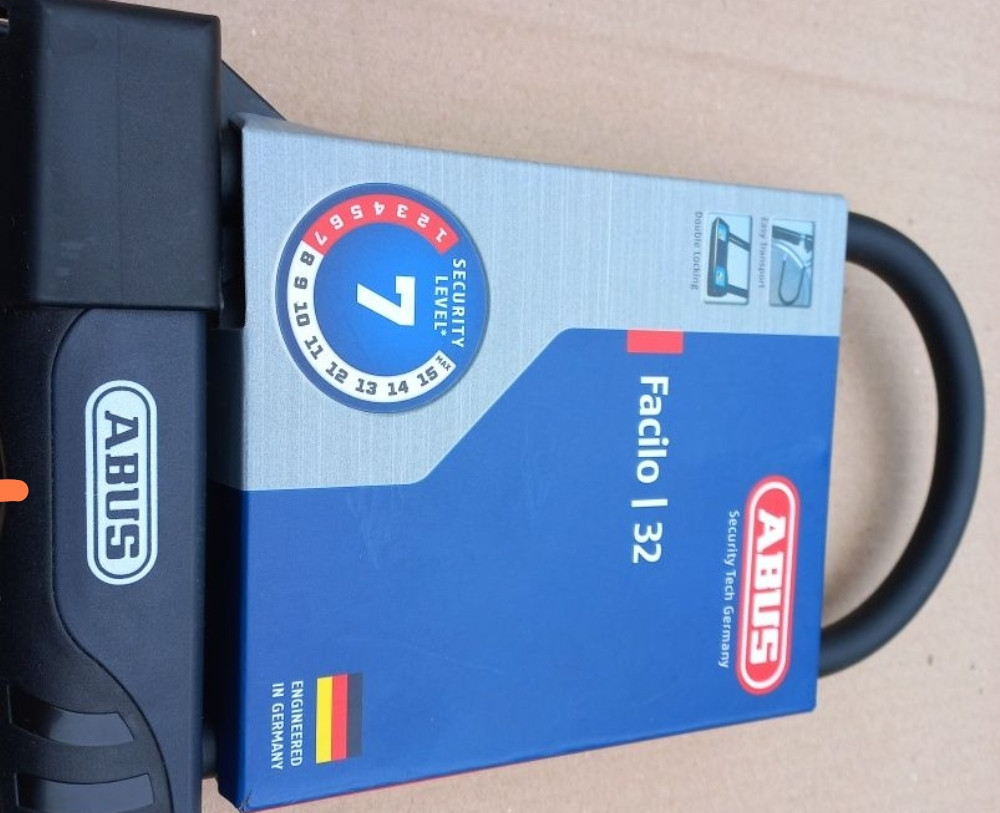 Оригинал.Самый надежный Аbus Facilo 32 U-Lock+держатель из Германии. Харьков - изображение 6