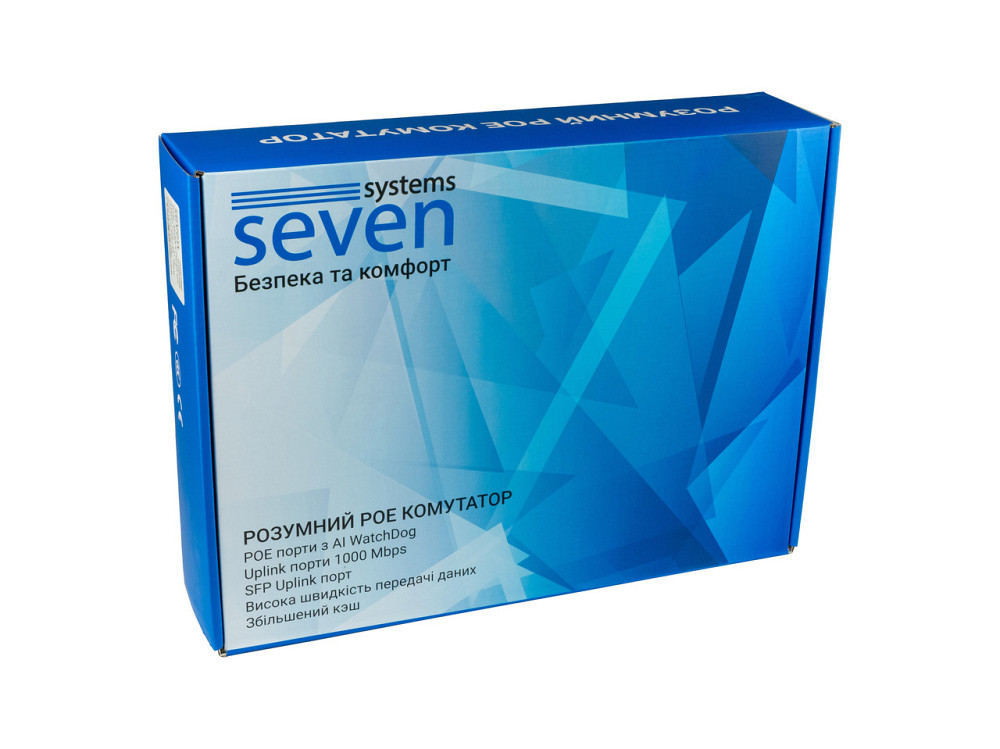 PoE коммутатор 16 портов SEVEN P-73216G-SFP Киев - изображение 8