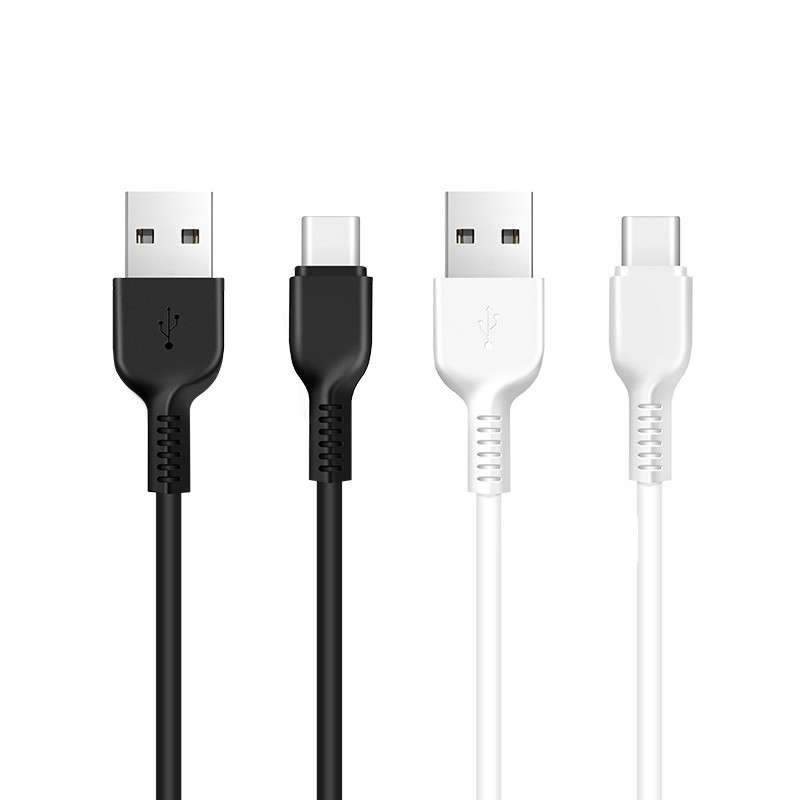 Кабель HOCO X13 USB to Type-C 3A, 1m, PVC, PVC connectors, White Киев - изображение 4