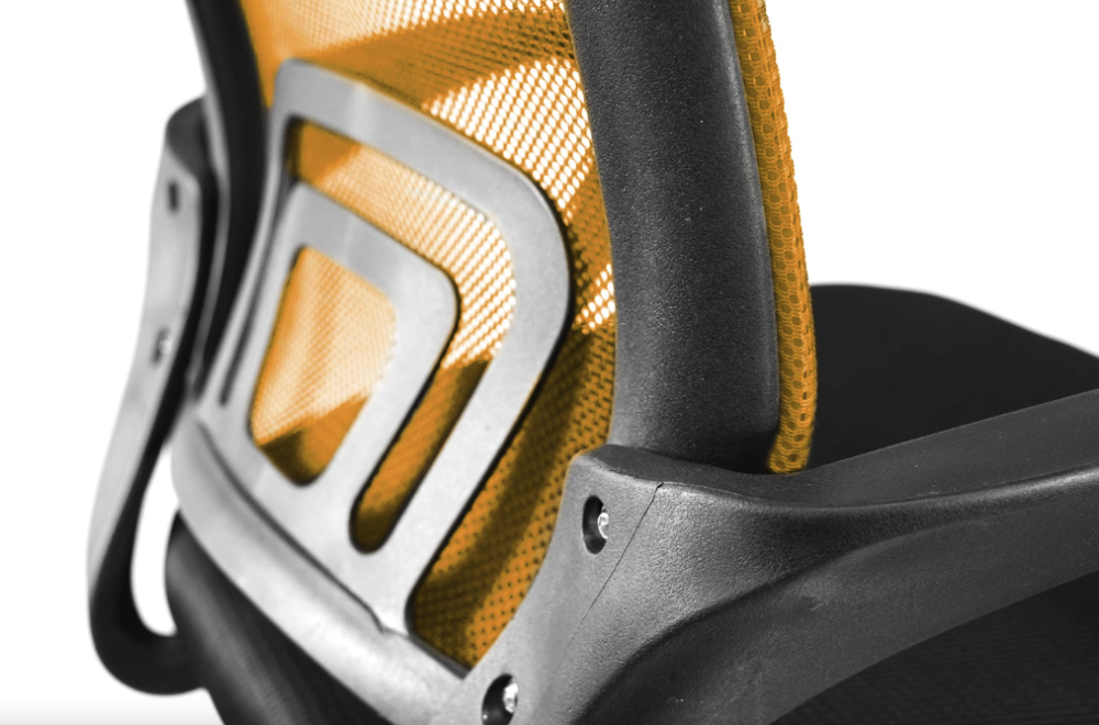 Офісне крісло Smart Jumi помаранчевий Київ - фото 7