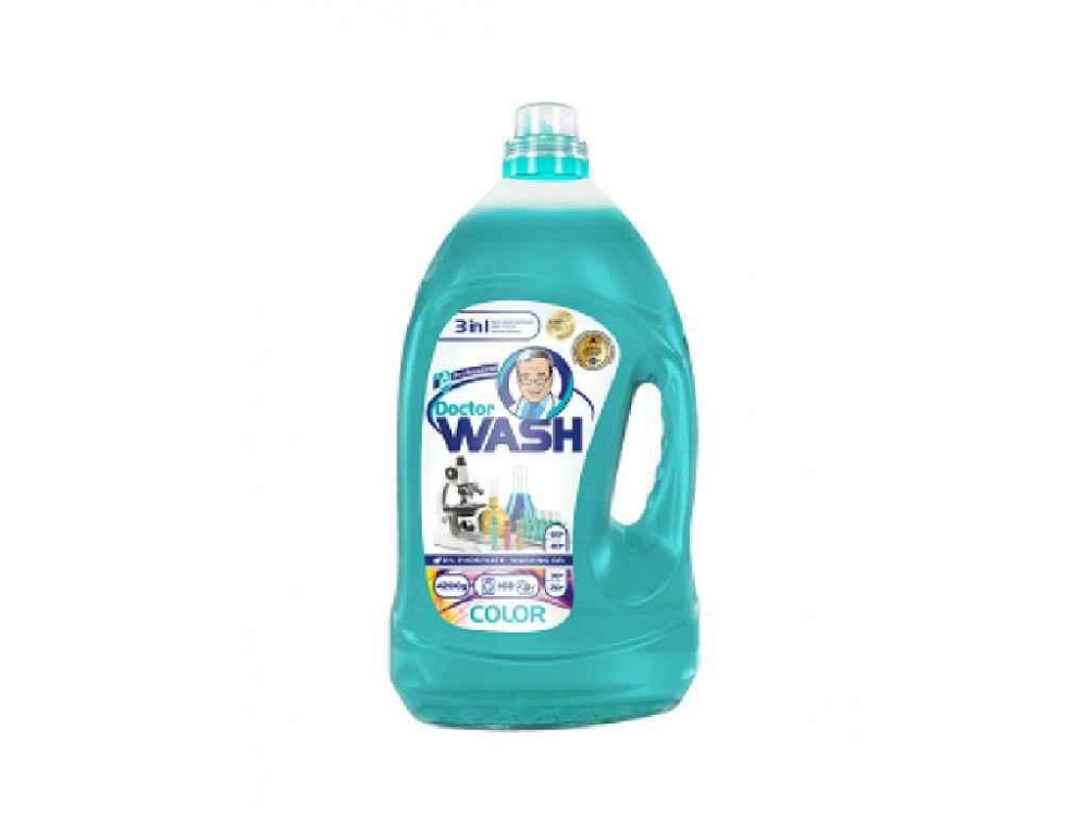Гель для стирки Для цветных вещей 4,2л ТМ DOCTOR WASH Solmir Киев - изображение 1