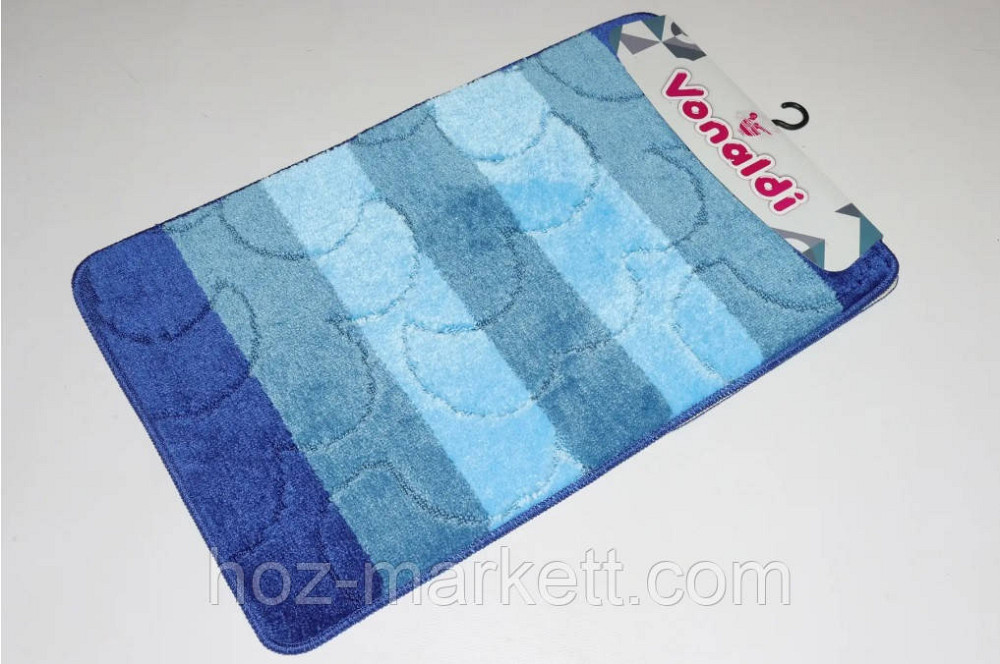 Коврики в ванную и туалет голубой производство Турция 80 х 50 см и 50 х 40 см Харьков - изображение 1