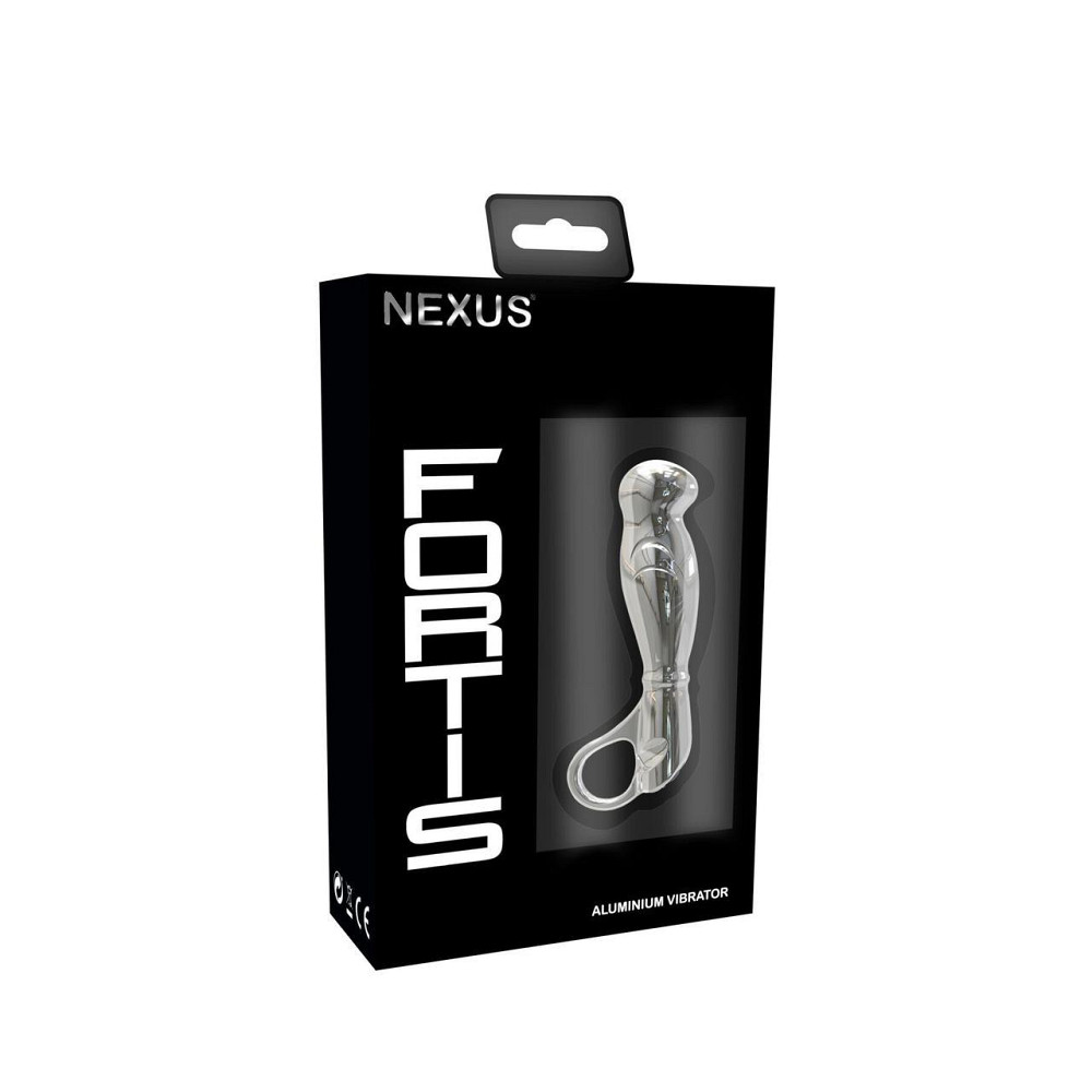 Металевий вібромасажер для простати і точки G Nexus Fortis Sex Aura Київ - фото 5