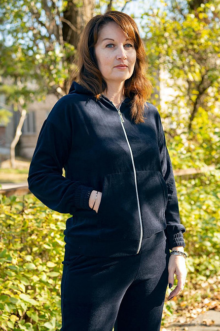 Спортивный костюм женский прогулочный велюровый, женский комплект темно-синий на молнии, спортивные костюмы женские Киев - изображение 1