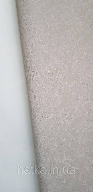 Шпалери вінілові на флізеліні Sintra Adria метрові під венеціанську штукатурку перламутрова кава з молоком Київ - фото 1