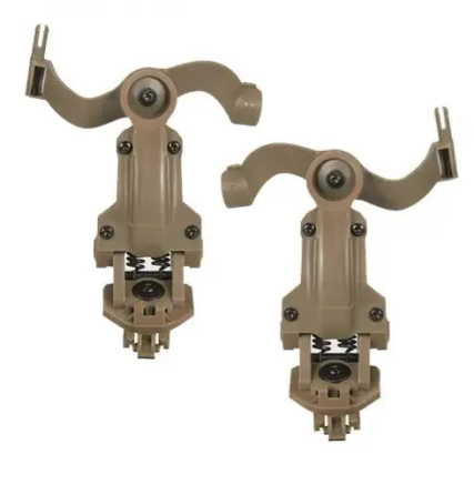 Тактическое крепление чебурашки ARM Next S40 для наушников на шлем (Койот) Винница