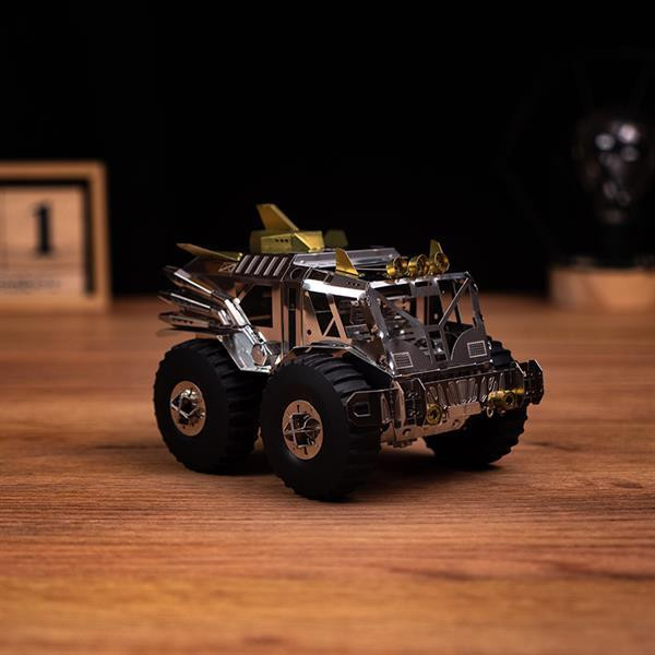 Колекційна модель-конструктор Metal Time Trophy Hunter Всюдихід Шерп механічний двоколірний (MT056) Харків - фото 8