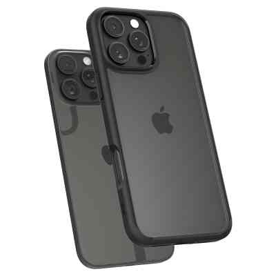 Чехол для мобильного телефона Spigen iPhone 16 Pro Ultra Hybrid Matte Black (ACS08125) Винница