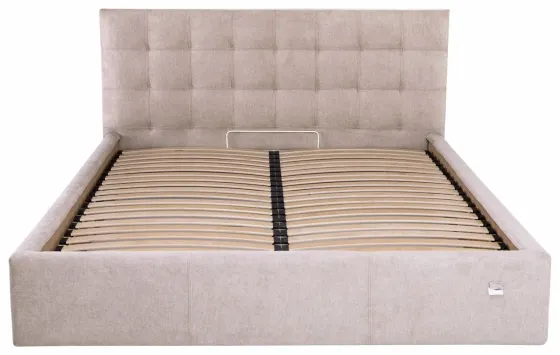 Кровать Chester New Comfort 140 х 190 см Мисти Mocco С подъемным механизмом и нишей для белья Мокко Киев