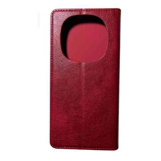 Чехол книжка Xiaomi Redmi Note 15 4G 5G Кожаный (красный) Одесса