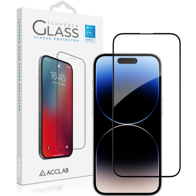 Скло захисне ACCLAB Full Glue Apple iPhone 14 Pro Max (1283126541988) Вінниця - фото 7