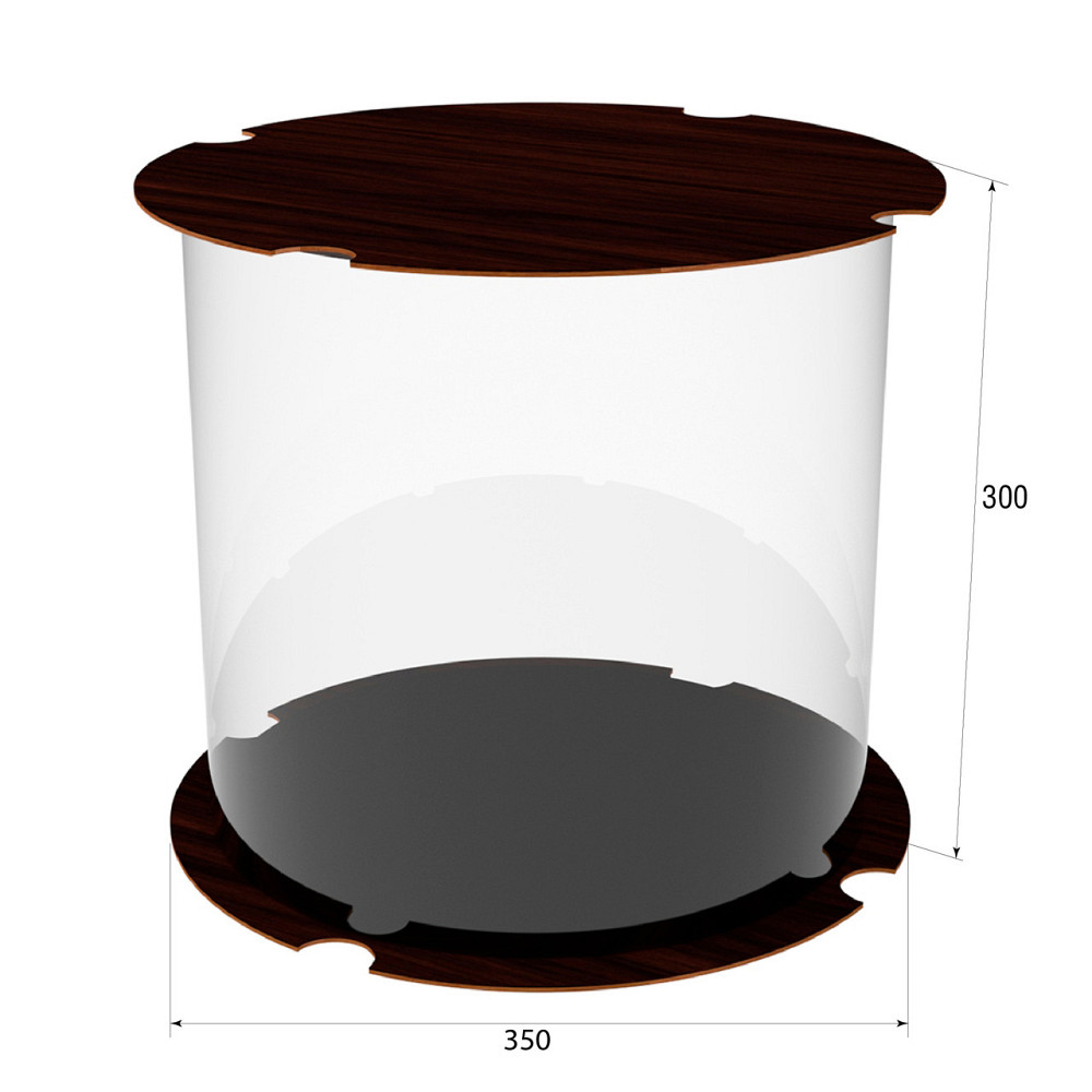 Коробка для тортів, квітів та подарунків EKOSTAR 310х300 Київ - фото 2