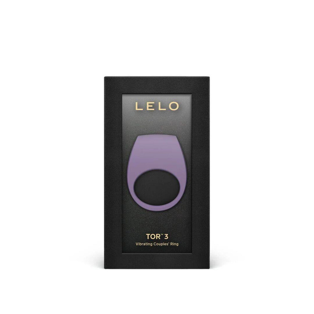 Ерекційне кільце з вібрацією LELO Tor 3 Violet Dusk, керування зі смартфона Sex Aura Київ - фото 5