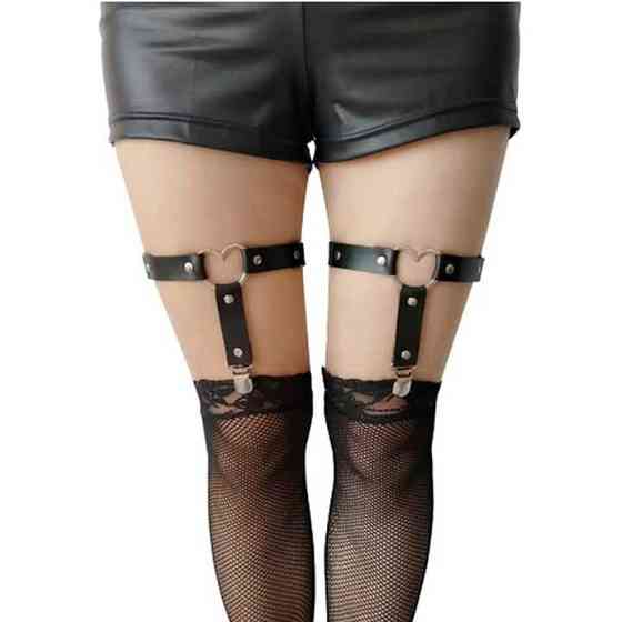 Гартер на 2 ноги с подвязками для чулок и седдечком 2 шт Винница