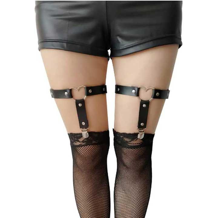 Гартер на 2 ноги с подвязками для чулок и седдечком 2 шт Винница - изображение 1