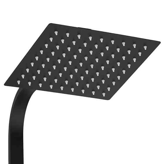 Душова колонна Champion KUB-009-J чорна з нержавної сталі SUS304 та змішувачем (CH0337) Харків