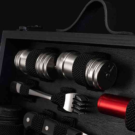 Шампури подарункові набір бокс для пікніка гриля та барбекю Оригінальні Віп подарунки на день народження татові, хлопцю, Тернопіль