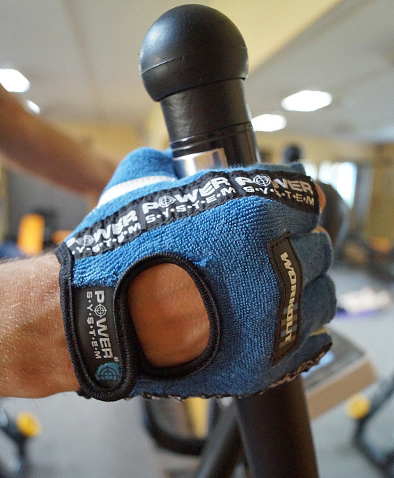 Рукавички для фітнесу Power System PS-2200 Workout Blue L Кам'янське - фото 8
