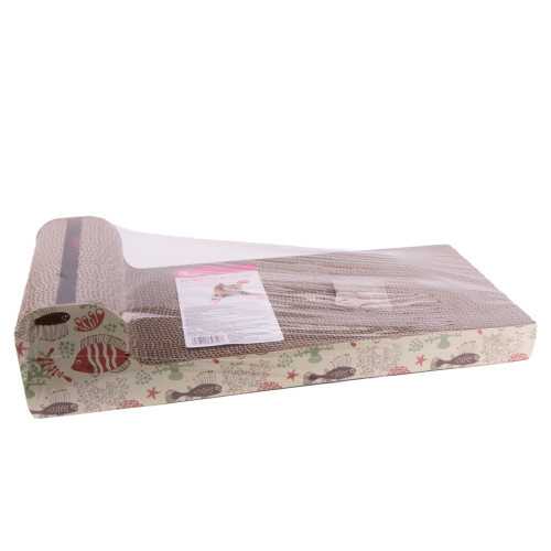 Царапка Eastland для кошек Рыбка с кошачьей мятой бумажная 52х21х12 см Киев - изображение 2