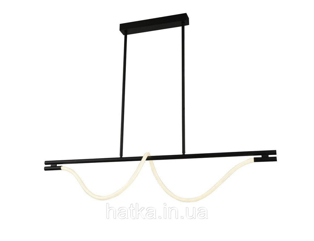 Підвісний світлодіодний світильник G 2914/1000 74W Чорний Київ - фото 1