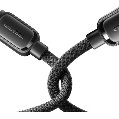 Дата кабель USB 2.0 AM to USB-C 1.0m 7A black Essager (EXCT-TD01-P) Винница - изображение 5