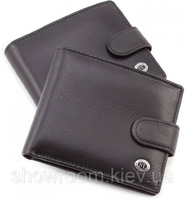 Чоловіче портмоне Leather Collection (401) подарункове паковання Київ - фото 1