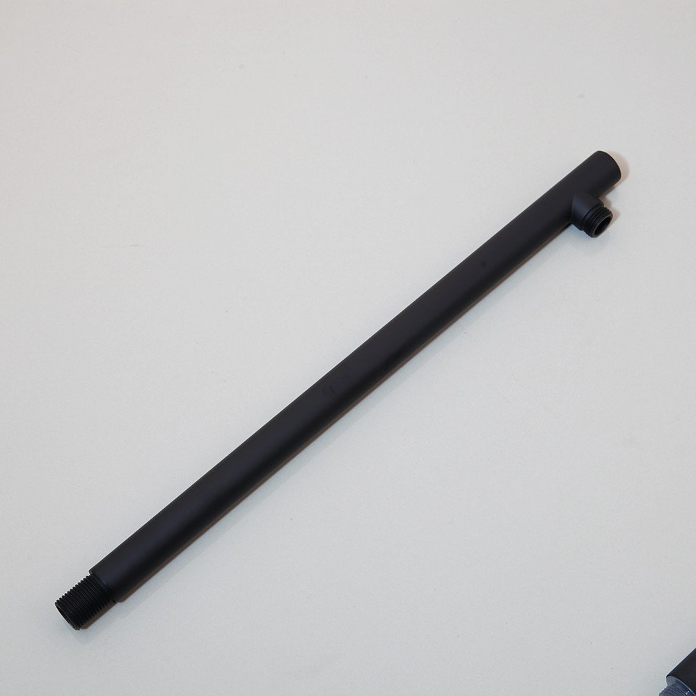 Душевой гарнитур 2 в 1 WanFan душевая система из латуни, стационарный душ кран Черный Каменец-Подольский - изображение 2