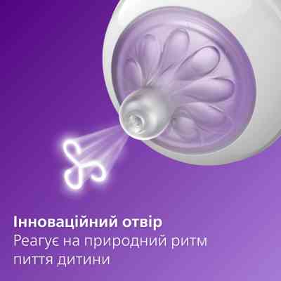 Бутылочка для кормления Philips AVENT Natural Природный поток Жираф 260 мл (SCY903/66) Винница