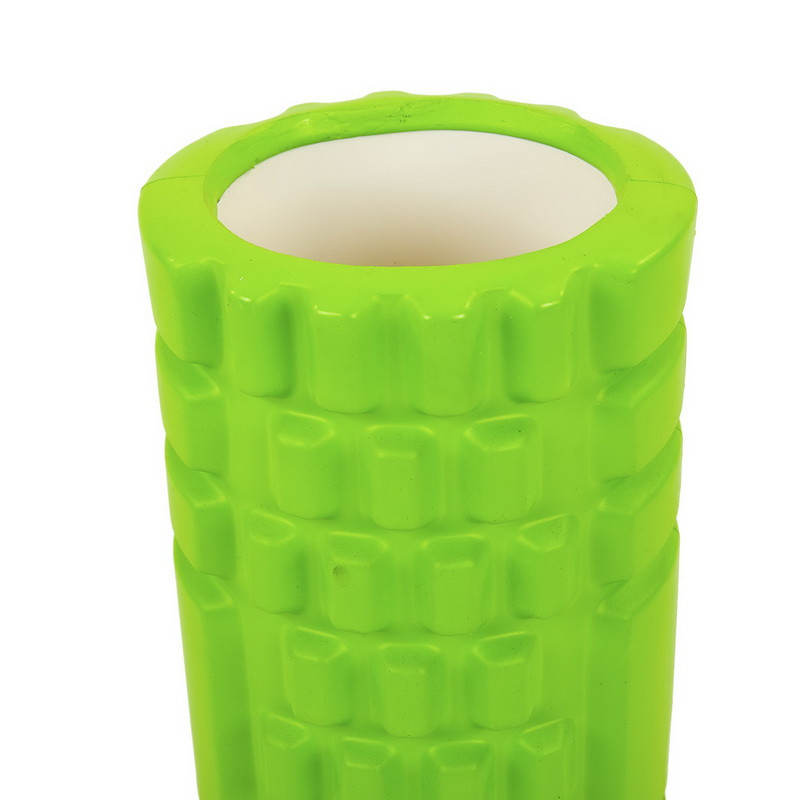 Масажний валик для йоги 29*9,5 см Вишневе - фото 4