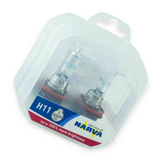 Автолампа H11 12V 55W NARVA RP 150% (пара) Мукачево