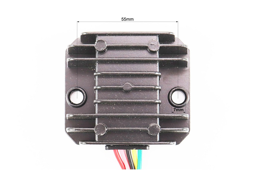 Реле-регулятор напруги 5 дротів - "5" (роз'єм малий "мама") Київ - фото 2