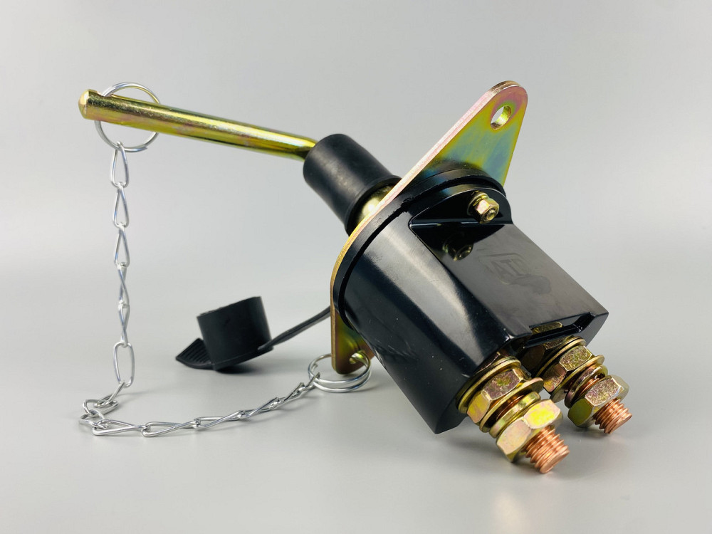 Вимикач маси універсальний, механічний 12/24 В (червона мідь) 150A Мукачево - фото 7