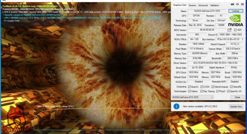 Компьютер: i5 9500/ 16Gb DDR4/ GTX 1070 8Gb. GDDR5 / SSD 120 HDD500 / 530W. Киев - изображение 5