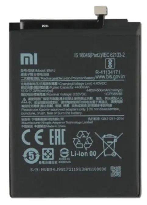Б/У Акумулятор Xiaomi Redmi Note 8 Pro / BM4J (4400 mAh) Original Дніпро - фото 1