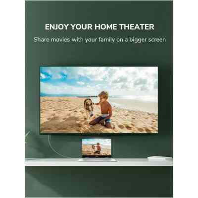 Кабель мультимедійний mini DisplayPort to HDMI 1.0m Cabletime (CA914593) Вінниця