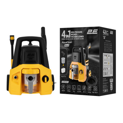 Мойка высокого давления 2E AquaClean 1600Вт, 130бар, 480л/час, шланг 8м (2E-HPW1613VC) Винница - изображение 7