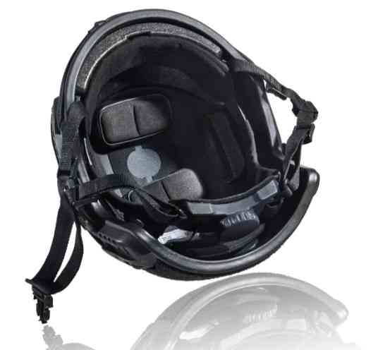 Тактическая каска шлем FAST NIJ IIIA (Черная) + кавер (Мультикам) размер M Винница