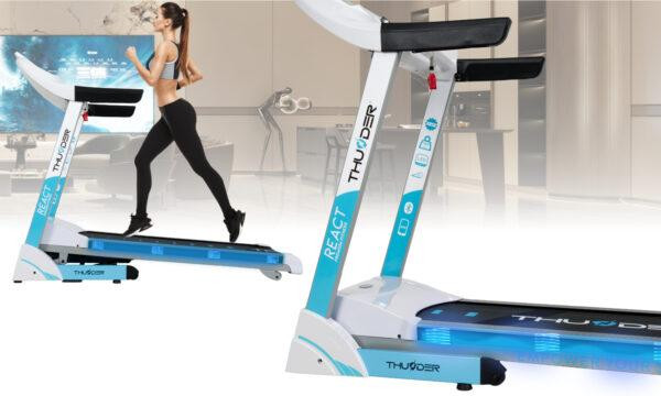 Беговая дорожка THUNDER REACT-S-WHITE Киев - изображение 3