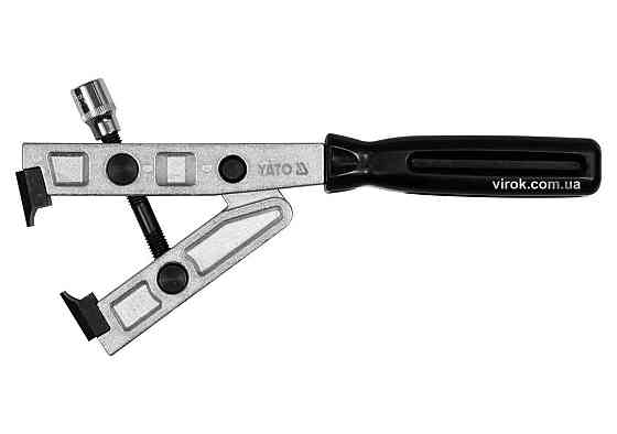 Щипці для затягування стрічкових металевих хомутів YATO : 3/8", L= 270 мм, діапазон- 0-40 мм [5/20] Одеса
