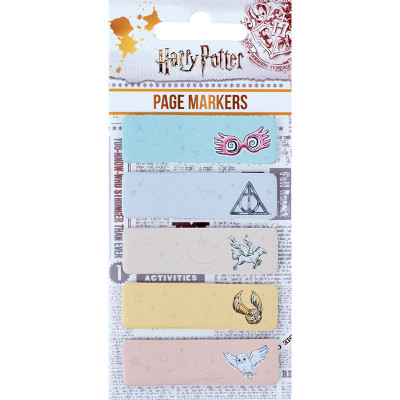 Стикер-закладка Kite бумажная с рисунком Harry Potter 100шт, 5х20 шт (HP23-480) Винница - изображение 1