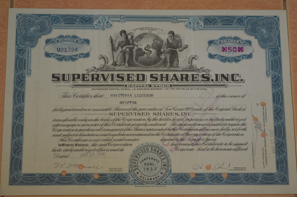 Акція. США. 1934 рік No21724(Б-5) Полтава - фото 1