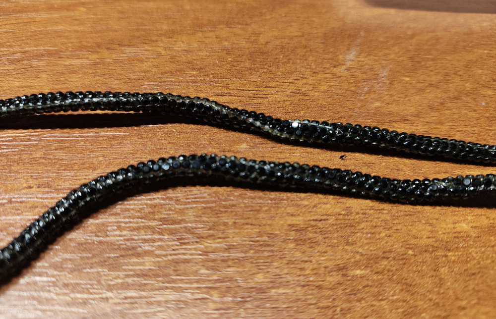 УЦЕНКА! Шнурки со стразами 2 шт (Черный) Смела - изображение 10