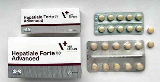 VetExpert Hepatiale Forte Advanced (Гепатіале форте едвансед) підтримка функції печінки котів і собак 30 таблеток Вінниця