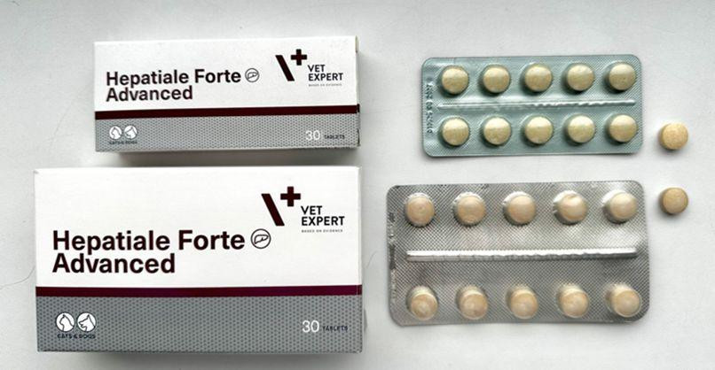 VetExpert Hepatiale Forte Advanced (Гепатіале форте едвансед) підтримка функції печінки котів і собак 30 таблеток Вінниця - фото 2