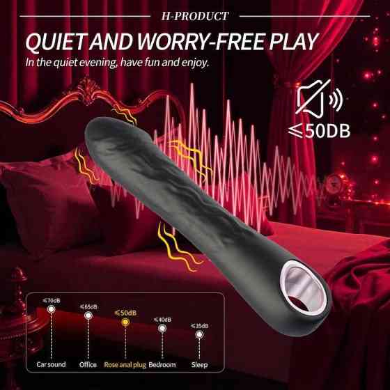 Вибратор для стимуляции точки G Lastic Nyx USB Черный Винница