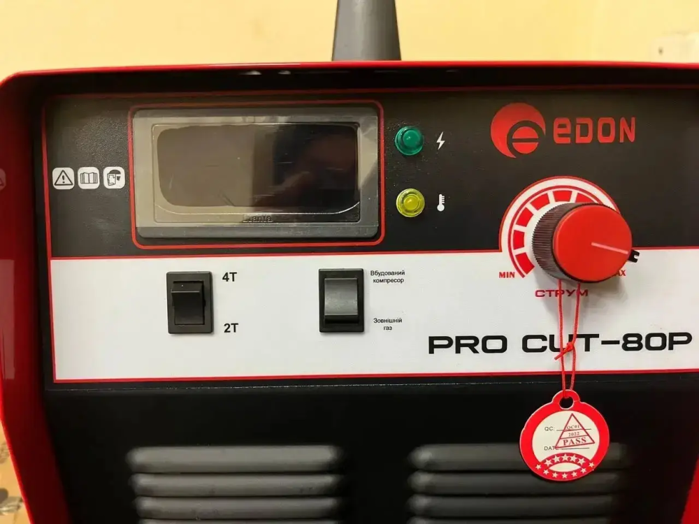 Мощный плазморез Edon PRO CUT-80P : 8.5 кВт, ток 80 А, ККД 85%, толщ. реза 30 мм Киев - изображение 8