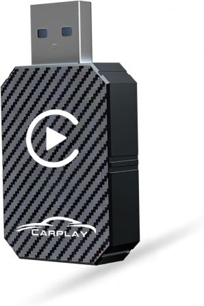 Бездротовий адаптер CarPlay 2025 для оновлення дротового CarPlay до бездротового, дизайн Mini USB-C/Type-C, для автомобілів Київ