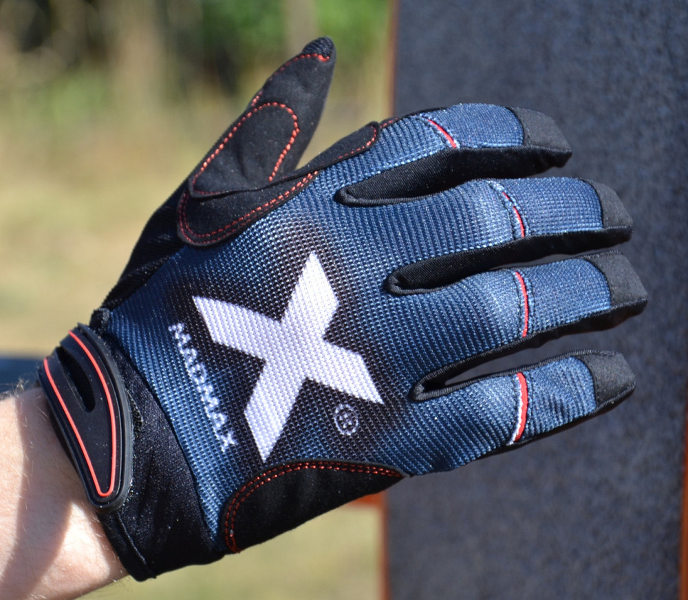 Рукавички для фітнесу MadMax MXG-102 X Gloves Black/Grey/White XL Кам'янське - фото 3